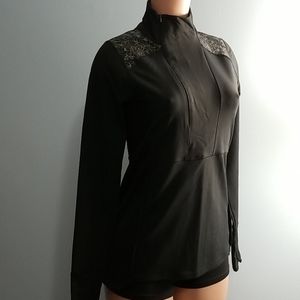 🖤 CALIA HALF ZIP/ BLACK PULL OVER  LIGHT JACKET🖤